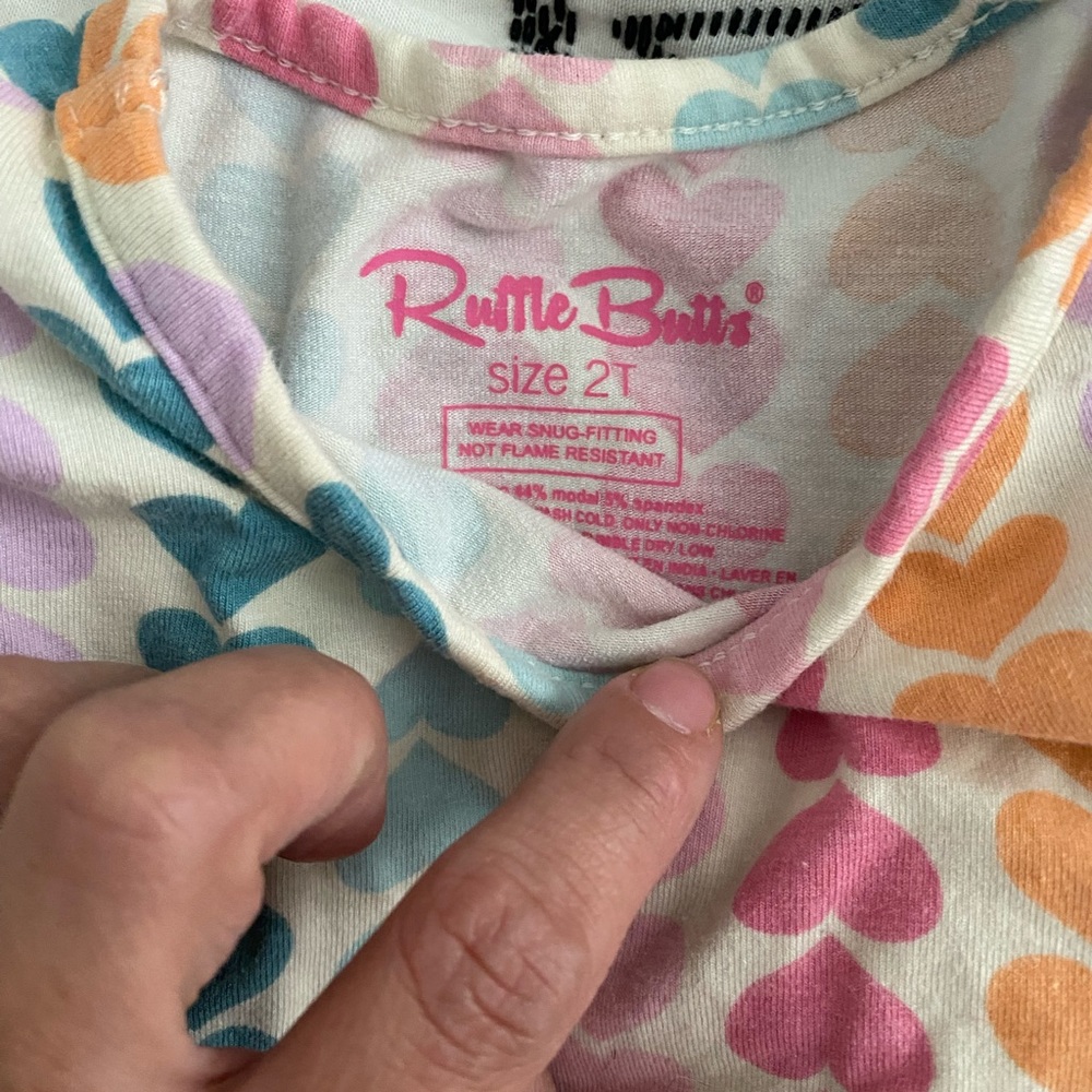 Ruffle Butts pajamas 2T